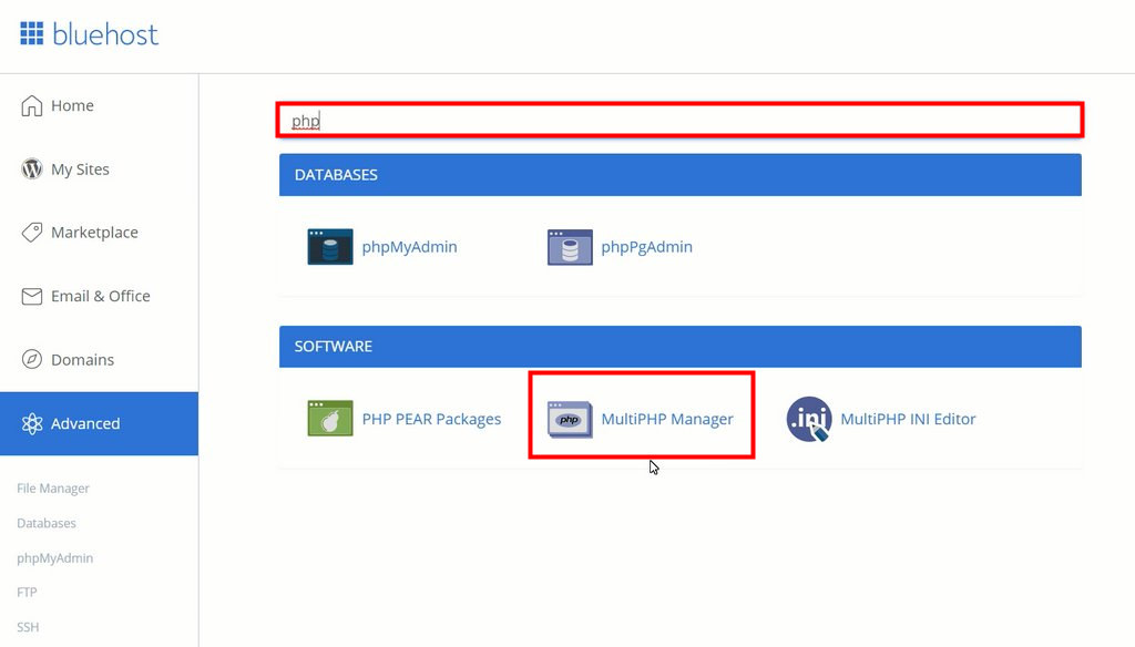 如何解決 BlueHost 網站出現 PHP 升級提示